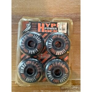 Vintage Hyper Power Edge Street Hockey Wheels 76mm 84A Set of 4